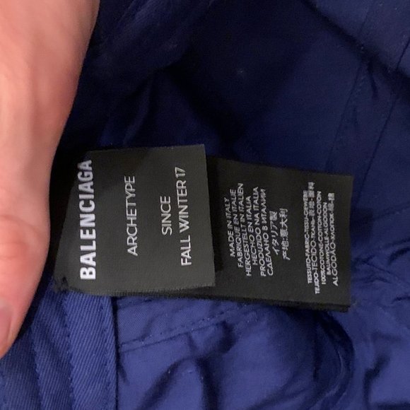 Balenciaga Logo Cap (OS/Large) - Picture 6 of 9